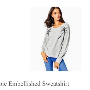 Lilly Pulitzer tippie sweatshirt 
Size small, $60